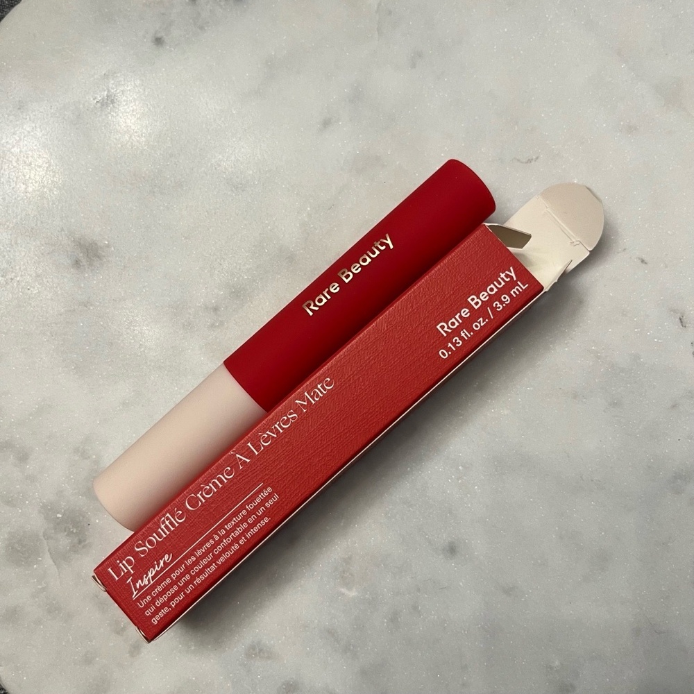 New NWT Rare Beauty INSPIRE Lip Souffle Matte Cream Makeup Lipstick
